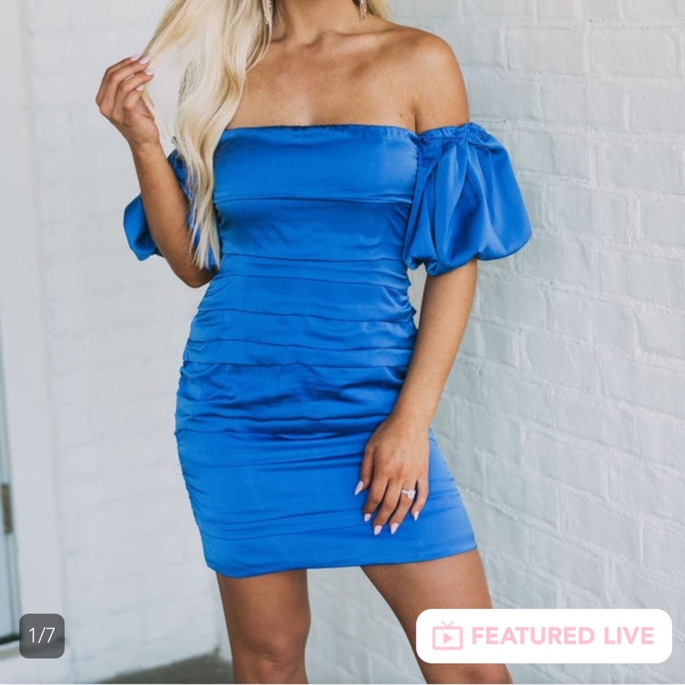 Off the shoulder dress